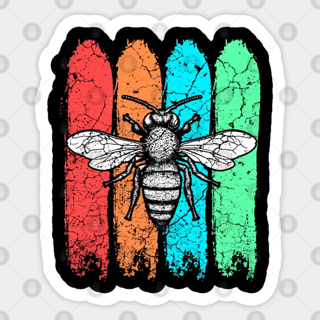 Honey Bee Sticker by Mila46